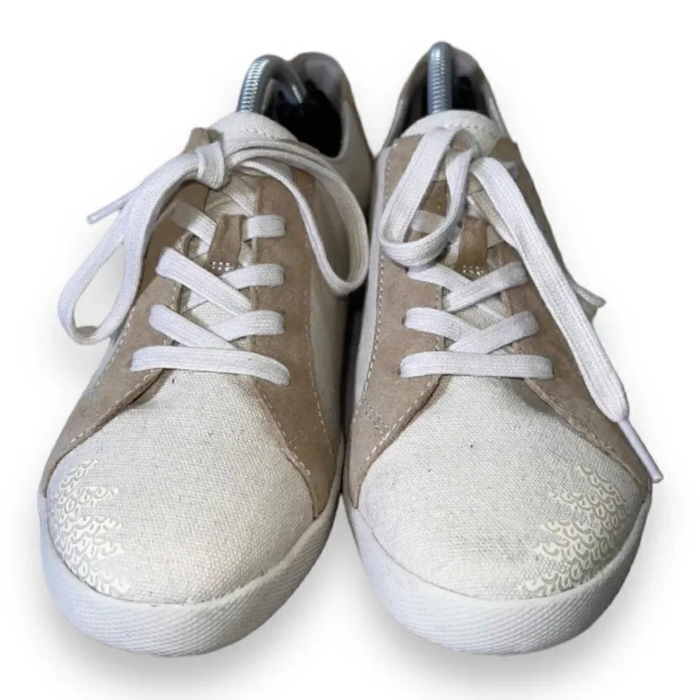 Dansko‎ Olisa Floral Print Sneakers Beige/Tan 47100303303 Women's 7.5-8